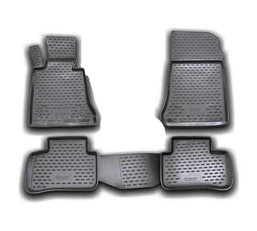 ΠΑΤΑΚΙΑ ΣΕ ΣΚΑΦΗ TPE ΛΑΣΤΙΧΟ ΓΙΑ MERCEDES GLK X204 10/2008+  ΣΕ ΜΑΥΡΟ ΧΡΩΜΑ NOVLINE - 4 ΤΕΜ.