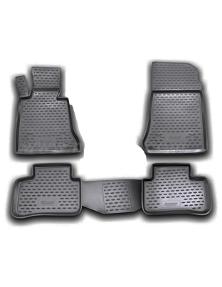 ΠΑΤΑΚΙΑ ΣΕ ΣΚΑΦΗ TPE ΛΑΣΤΙΧΟ ΓΙΑ MERCEDES GLK X204 10/2008+  ΣΕ ΜΑΥΡΟ ΧΡΩΜΑ NOVLINE - 4 ΤΕΜ.
