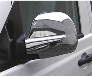 ΚΑΠΑΚΙΑ ΚΑΘΡΕΠΤΩΝ ΓΙΑ MERCEDES VITO/W639 VAN 2003-2010 ΧΡΩΜΙΟΥ 2 ΤΕΜ. ΜΕΤΑΛΛΙΚΑ