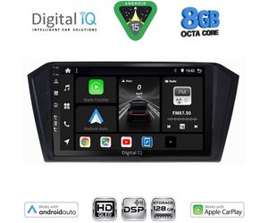 DIGITAL IQ BXF 18750_CPAA (10inc) MULTIMEDIA TABLET for VW PASSAT mod. 2016-2023