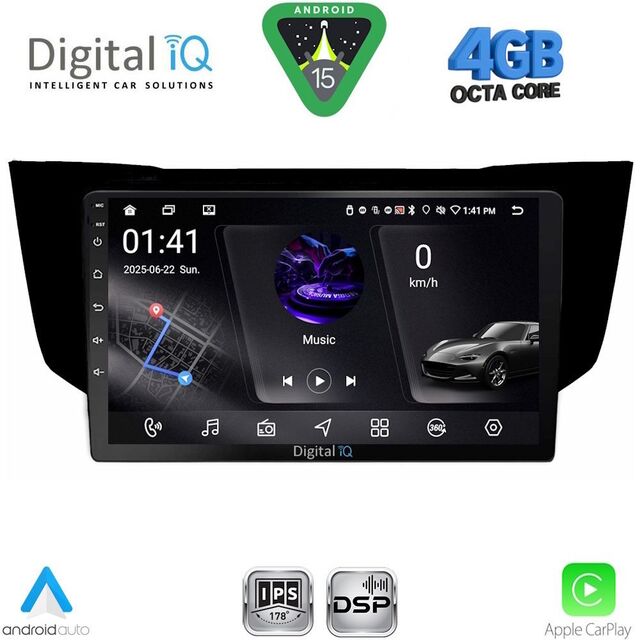 DIGITAL IQ RSG 6345BL_CPA (9inc) MULTIMEDIA TABLET for LEXUS RX 300 – 400 mod. 2003-2008