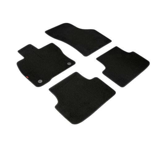 ΠΑΤΑΚΙΑ EXECUTIVE ΜΟΚΕΤΑ ΓΙΑ SEAT LEON 5D 06/2020+ ΣΕ ΜΑΥΡΟ ΧΡΩΜΑ ME ΚΟΥΜΠΩΜΑΤΑ LAMPA - 4 ΤΕΜ.