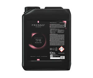 Fresso - Συμπυκνωμένο Καθαριστικό Πρόπλυσης Αυτοκινήτου TFR Alkaline 5 L για Βαφή, Ζάντες και Ελαστικά με Αραίωση έως 1:20 - 1 Τεμ. (390662/FRE)