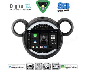 DIGITAL IQ BXK 20065_CPAA (9inc) MULTIMEDIA TABLET for MINI COUNTRYMAN (R60) mod. 2010-2016 - PACEMAN (R61) mod. 2013-2016