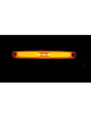 ΦΩΣ ΘΕΣΕΩΣ 12/24V 13LED NEON EFFECT 17cm ΠΟΡΤΟΚΑΛΙ ΑΔΙΑΒΡΟΧΟ