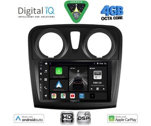 DIGITAL IQ BXF 16108_CPAA (9inc) MULTIMEDIA TABLET for DACIA LOGAN – SANDERO mod. 2012-2019