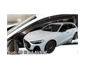 ΑΝΕΜΟΘΡΑΥΣΤΕΣ ΓΙΑ AUDI A5 B10 5D 2024+ ΣΕΤ ΑΥΤΟΚΙΝΗΤΟΥ ΑΠΟ ΕΥΚΑΜΠΤΟ ΦΙΜΕ ΠΛΑΣΤΙΚΟ HEKO - 4 ΤΕΜ.