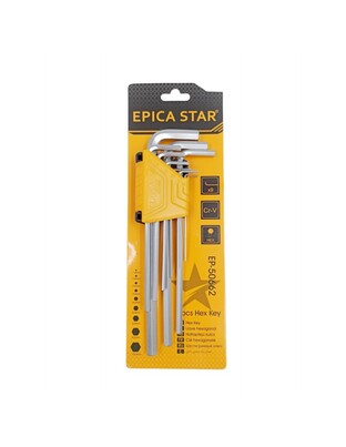 ΚΛΕΙΔΙΑ ALLEN ΣΕ ΣΧΗΜΑ-L ΣΕΤ 9ΤΜΧ EPICA STAR EP-50662