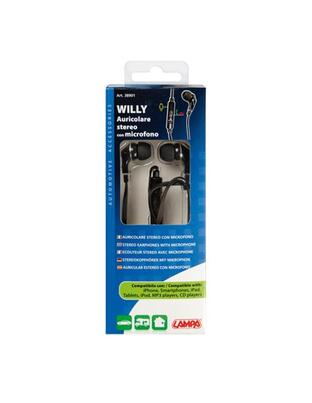 Ακουστικά με Μικρόφωνο WILLY 120cm
