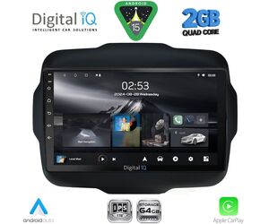 DIGITAL IQ RSD 1290_CPA (9inc) MULTIMEDIA TABLET for JEEP RENEGADE  mod. 2014-2025
