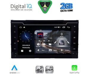 DIGITAL IQ MSF 313_CPA (7" DECK) MULTIMEDIA SYSTEM for  TOYOTA AURIS mod. 2015-2021 – AYGO X mod. 2022-2026 – COROLLA mod. 2017-2019