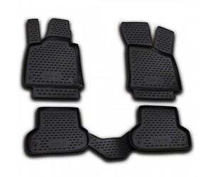 ΠΑΤΑΚΙΑ ΣΕ ΣΚΑΦΗ TPE ΛΑΣΤΙΧΟ ΓΙΑ AUDI A3 3D 2003-2012  ΣΕ ΜΑΥΡΟ ΧΡΩΜΑ NOVLINE - 4 ΤΕΜ.