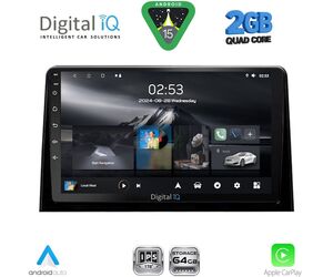 DIGITAL IQ RSD 1082_CPA (10inc) MULTIMEDIA TABLET for CITROEN BERLINGO – OPEL COMBO – PEUGEOT PARTNER – TOYOTA PROACE mod. 2018-2026 - FIAT DOBLO mod. 2022-2026