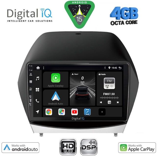 DIGITAL IQ BXF 17235_CPAA (10inc) MULTIMEDIA TABLET for HYUNDAI iX35  mod. 2010-2015