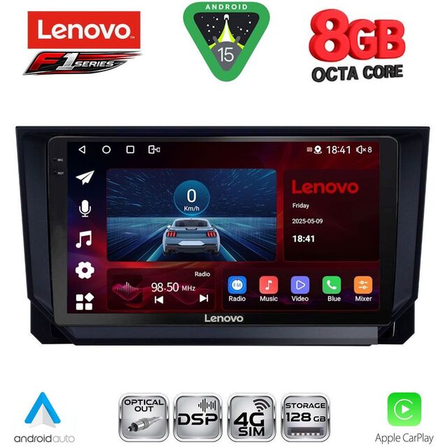 LENOVO SSR 10573_CPA (9inc) MULTIMEDIA TABLET for SEAT ARONA - IBIZA mod. 2018-2026