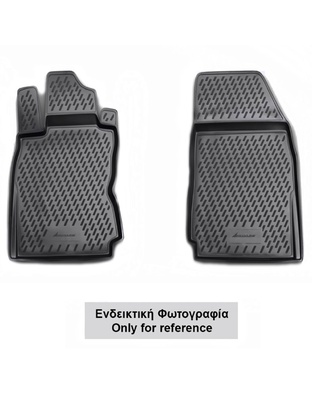 ΠΑΤΑΚΙΑ ΣΕ ΣΚΑΦΗ TPE ΛΑΣΤΙΧΟ ΓΙΑ HYUNDAI H1 2007+  ΣΕ ΜΑΥΡΟ ΧΡΩΜΑ NOVLINE - 2 ΤΕΜ.