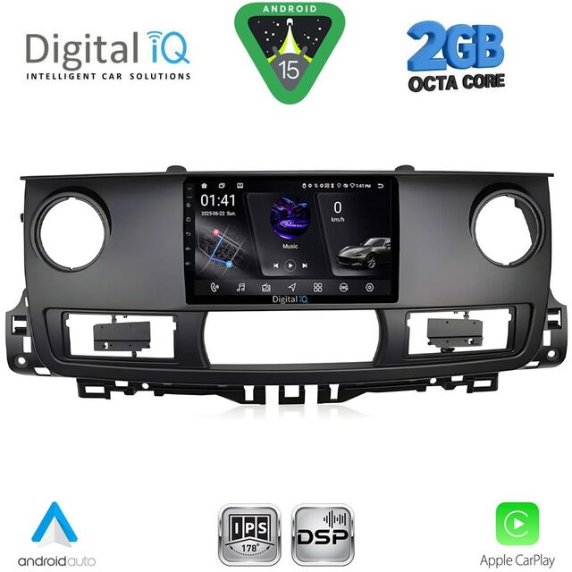DIGITAL IQ RSF 4554_CPA (10inc) MULTIMEDIA TABLET for RENAULT MASTER mod. 2003-2010