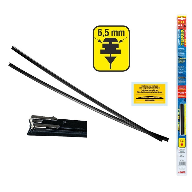 ΛΑΣΤΙΧΑ ΥΑΛΟΚΑΘΑΡΙΣΤΗΡΩΝ 71CMX6,5MM TERGIX PLUS ΜΕ ΕΠΙΚΑΛΥΨΗ ΓΡΑΦΙΤΗ ΜΕ ΛΑΜΑΚΙΑ ΣΕ ΠΛΑΣΤΙΚΗ BLISTER ΣΥΣΚΕΥΑΣΙΑ