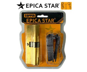 EPICA STAR ΚΥΛΙΝΔΡΟΣ ΚΛΕΙΔΑΡΙΑΣ ΑΣΦΑΛΕΙΑΣ 65mm ΜΕ 8 ΚΛΕΙΔΙΑ EP-30829