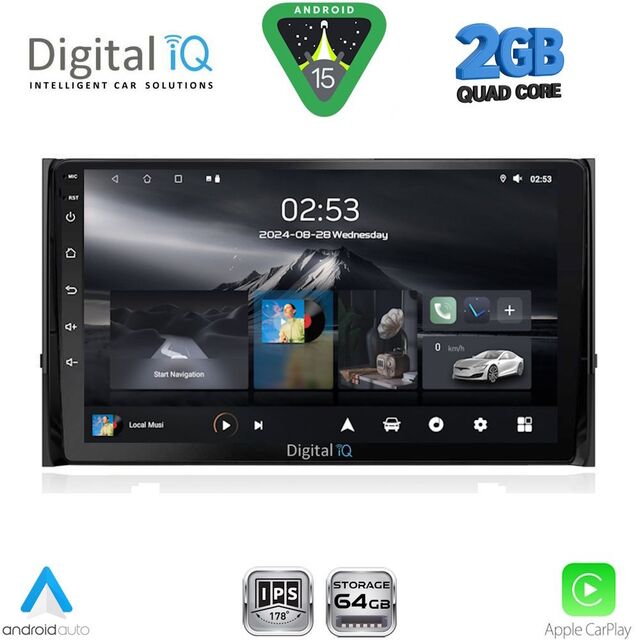 DIGITAL IQ RSD 1584_CPA (10inc) MULTIMEDIA TABLET for SKODA KAROQ - KODIAQ mod. 2016-2024
