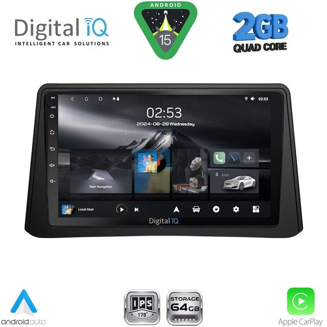 DIGITAL IQ RSD 1496_CPA (9inc) MULTIMEDIA TABLET for OPEL MOKKA mod. 2012-2015