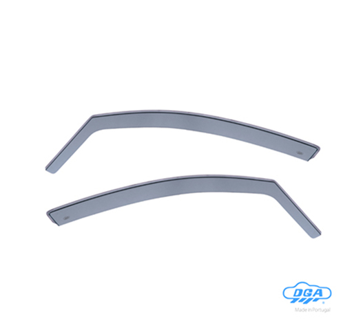ΖΕΥΓΑΡΙ ΜΠΡΟΣΤΙΝΟΙ ΑΝΕΜΟΘΡΑΥΣΤΕΣ ΓΙΑ CITROEN C5 4D / C5 TOURER 5D 2008-2017 ΑΠΟ ΕΥΚΑΜΠΤΟ ΧΥΤΟ ΑΚΡΥΛΙΚΟ ΓΥΑΛΙ (CAST ACRYLIC GLASS) DGA - 2 ΤΕΜ.