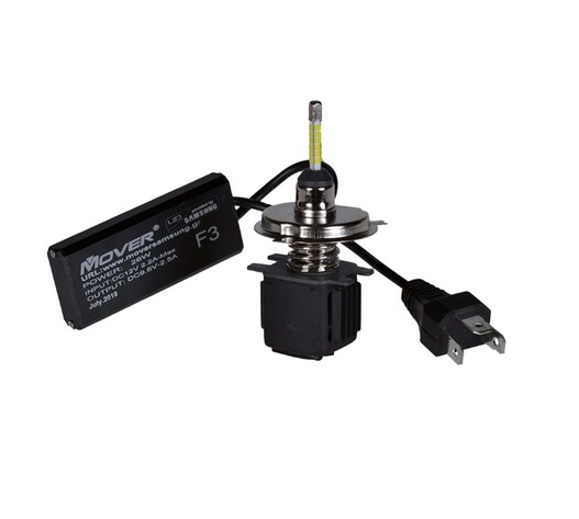 H4 12V 2x26W 6500K 5200lm 18 LED KIT ΣΕΙΡΑ F3 SAMSUNG ΜΕ ΨΥΚΤΡΑ ΚΑΙ ΥΓΡΟ ΚΛΕΙΣΤΟΥ ΚΥΚΛΩΜΑΤΟΣ - 2 ΤΕΜ.