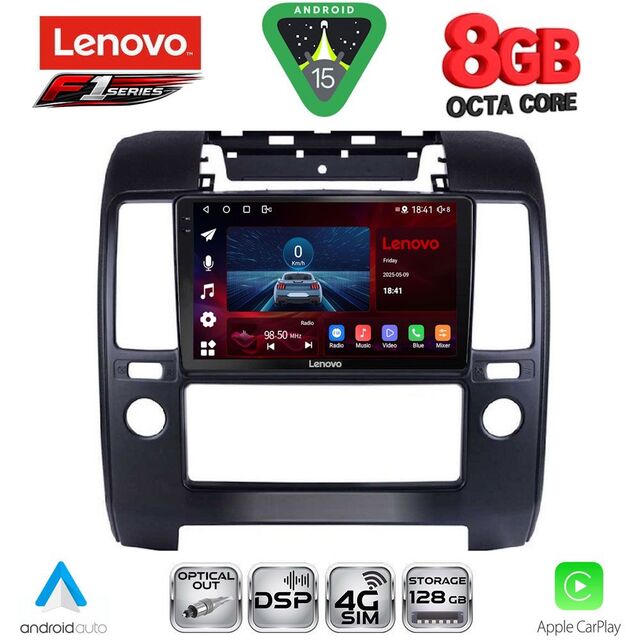 LENOVO SSR 10454_CPA (ORIG.NAVI) (9inc) MULTIMEDIA TABLET for NISSAN NAVARA D40 mod. 2006-2011 με Original Navi