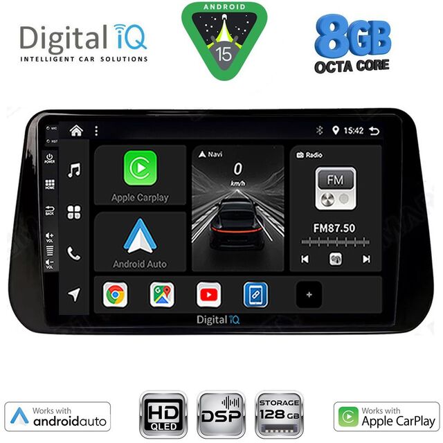 DIGITAL IQ BXF 7238B_CPAA (10inc) MULTIMEDIA TABLET for HYUNDAI IX45 - SANTA FE mod. 2021-2023