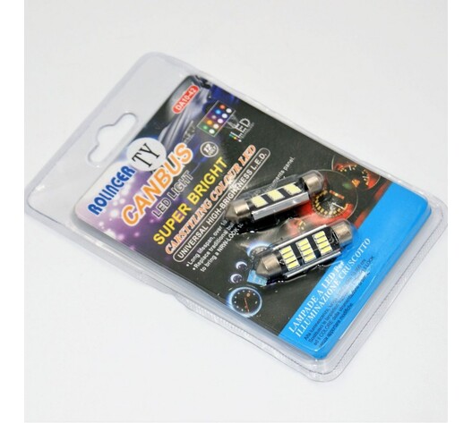 LED ΨΕΙΡΕΣ ΑΥΤΟΚΙΝΗΤΟΥ CANBUS DA42-4014-12SMD RLG-YH041