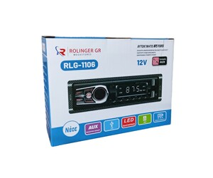 ΗΧΟΣΥΣΤΗΜΑ MP3 PLAYER ΑΥΤΟΚΙΝΗΤΟΥ 12V RLG-1106