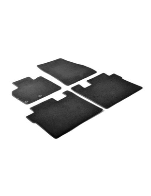 ΠΑΤΑΚΙΑ EXECUTIVE ΜΟΚΕΤΑ ΓΙΑ RENAULT CAPTUR 05/2013-11/2019 / RENAULT CLIO IV 5D 10/2012-07/2019 / RENAULT CLIO IV GENERATION 08/2019-03/2020 / RENAULT CLIO IV SPORTER 04/2013-03/2020 ΣΕ ΜΑΥΡΟ ΧΡΩΜΑ ME ΚΟΥΜΠΩΜΑΤΑ LAMPA - 4 ΤΕΜ.