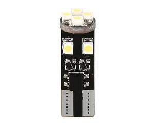 T10 W5W 12V W2,1x9,5d 100lm HYPER-LED24 6.500K ΛΕΥΚΟ 8SMDx3chips (ΚΑΡΦΩΤΟ - CAN-BUS) 2ΤΕΜ.