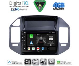 DIGITAL IQ BXK 19444_CPAA (9inc) MULTIMEDIA TABLET for MITSUBISHI PAJERO mod. 1999-2006
