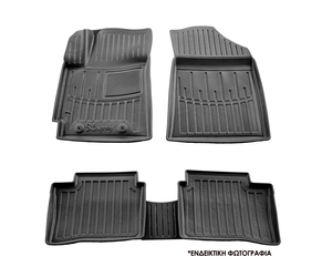 ΠΑΤΑΚΙA ΛΑΣΤΙΧΟ ΣΕ ΣΚΑΦΗ ME KOYMΠΩΜΑΤΑ ΓΙΑ SKODA SUPERB IV 5D 2023+ RACE AXION - 4 Τεμ.