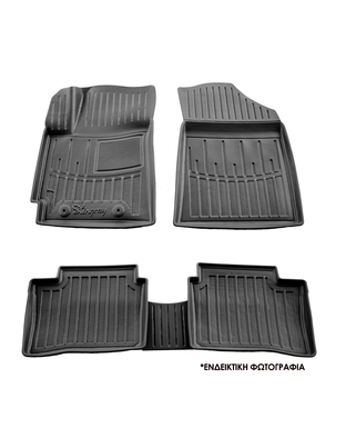 ΠΑΤΑΚΙA ΛΑΣΤΙΧΟ ΣΕ ΣΚΑΦΗ ME KOYMΠΩΜΑΤΑ ΓΙΑ SKODA SUPERB IV 5D 2023+ RACE AXION - 4 Τεμ.