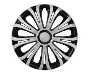 ΤΑΣΙΑ AVERA SILVERΚΑΙBLACK 16 INCH ΑΣΗΜΙ/ΜΑΥΡΟ ΣΕΤ
