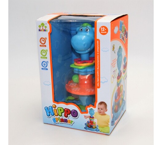 ΒΡΕΦΙΚΟ ΜΟΥΣΙΚΟ ΠΑΙΧΝΙΔΙ "HIPPO SPINNER" HO-GA-4131