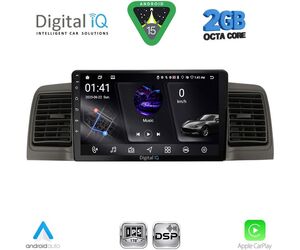 DIGITAL IQ RSF 4712BL_CPA (9inc) MULTIMEDIA TABLET for TOYOTA COROLLA mod. 2001-2006 (BLACK)