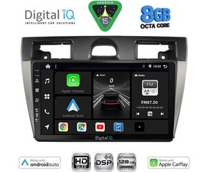 DIGITAL IQ BXF 18153SL_CPAA (9inc) MULTIMEDIA TABLET for FORD FIESTA mod. 2005-2008 (SILVER)