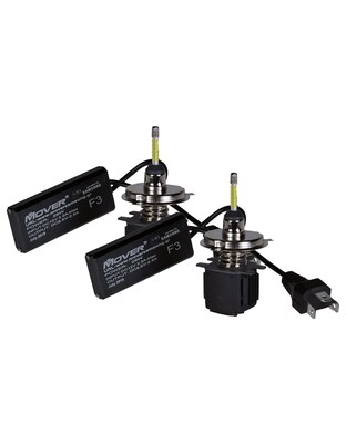 H4 12V 2x26W 6500K 5200lm 18 LED KIT ΣΕΙΡΑ F3 SAMSUNG ΜΕ ΨΥΚΤΡΑ ΚΑΙ ΥΓΡΟ ΚΛΕΙΣΤΟΥ ΚΥΚΛΩΜΑΤΟΣ - 2 ΤΕΜ.