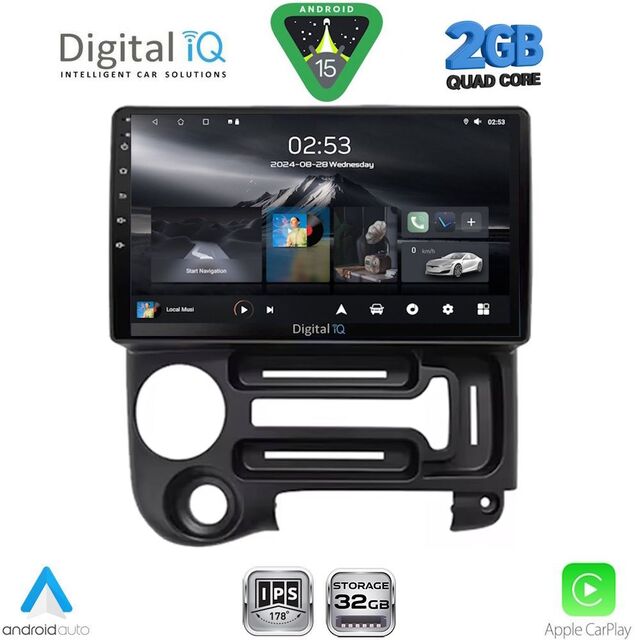 DIGITAL IQ RSD 1219_CPA (9inc) MULTIMEDIA TABLET for HYUNDAI ATOS mod. 1996-2013