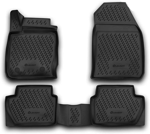 ΠΑΤΑΚΙΑ ΣΕ ΣΚΑΦΗ TPE ΛΑΣΤΙΧΟ ΓΙΑ FORD ECOSPORT 03/2014+  ΣΕ ΜΑΥΡΟ ΧΡΩΜΑ NOVLINE - 4 ΤΕΜ.