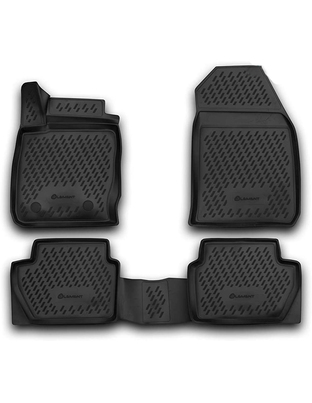 ΠΑΤΑΚΙΑ ΣΕ ΣΚΑΦΗ TPE ΛΑΣΤΙΧΟ ΓΙΑ FORD ECOSPORT 03/2014+  ΣΕ ΜΑΥΡΟ ΧΡΩΜΑ NOVLINE - 4 ΤΕΜ.