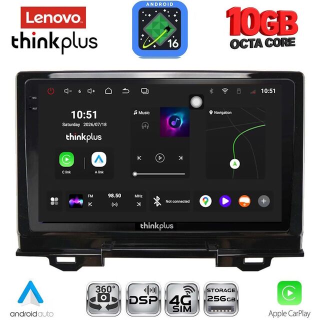 LENOVO LTM 11202A_CPA (9inc) MULTIMEDIA TABLET for HONDA HRV mod. 202A1-202A6