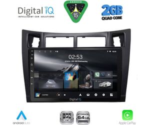 DIGITAL IQ RSD 1736BL_CPA (9inc) MULTIMEDIA TABLET for TOYOTA YARIS mod. 2006-2011 (BLACK)