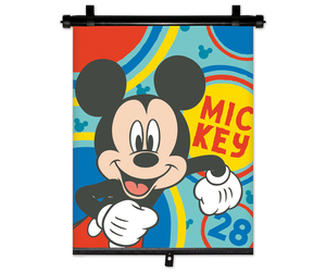 Amio - ΚΟΥΡΤΙΝΑΚΙ ΗΛΙΟΠΡΟΣΤΑΣΙΑΣ ΣΕ ΡΟΛΟ MICKEY 36x45cm ΓΙΑ ΠΛΑΙΝΟ ΤΖΑΜΙ/ΠΙΣΩ ΠΑΡΜΠΡΙΖ - 1 Τεμ. (S59344/AM)