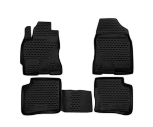 ΠΑΤΑΚΙΑ ΣΕ ΣΚΑΦΗ TPE ΛΑΣΤΙΧΟ ΓΙΑ TOYOTA PRIUS 2003-2009   ΣΕ ΜΑΥΡΟ ΧΡΩΜΑ NOVLINE - 4 ΤΕΜ.