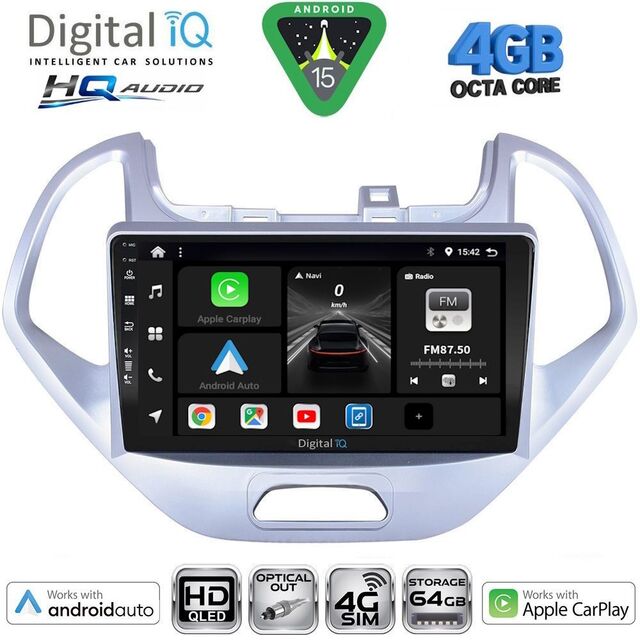 DIGITAL IQ BXK 19167LO_CPAA (9inc) MULTIMEDIA TABLET for FORD KA mod. 2017-2024