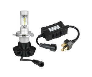 Lampa - Λάμπα H4 LED 12/24V 6.500K 4000lm 25W P43t Halo Led Serie 1 με 16 LED ZES Chips - 1 LED Kit (L5784.2)
